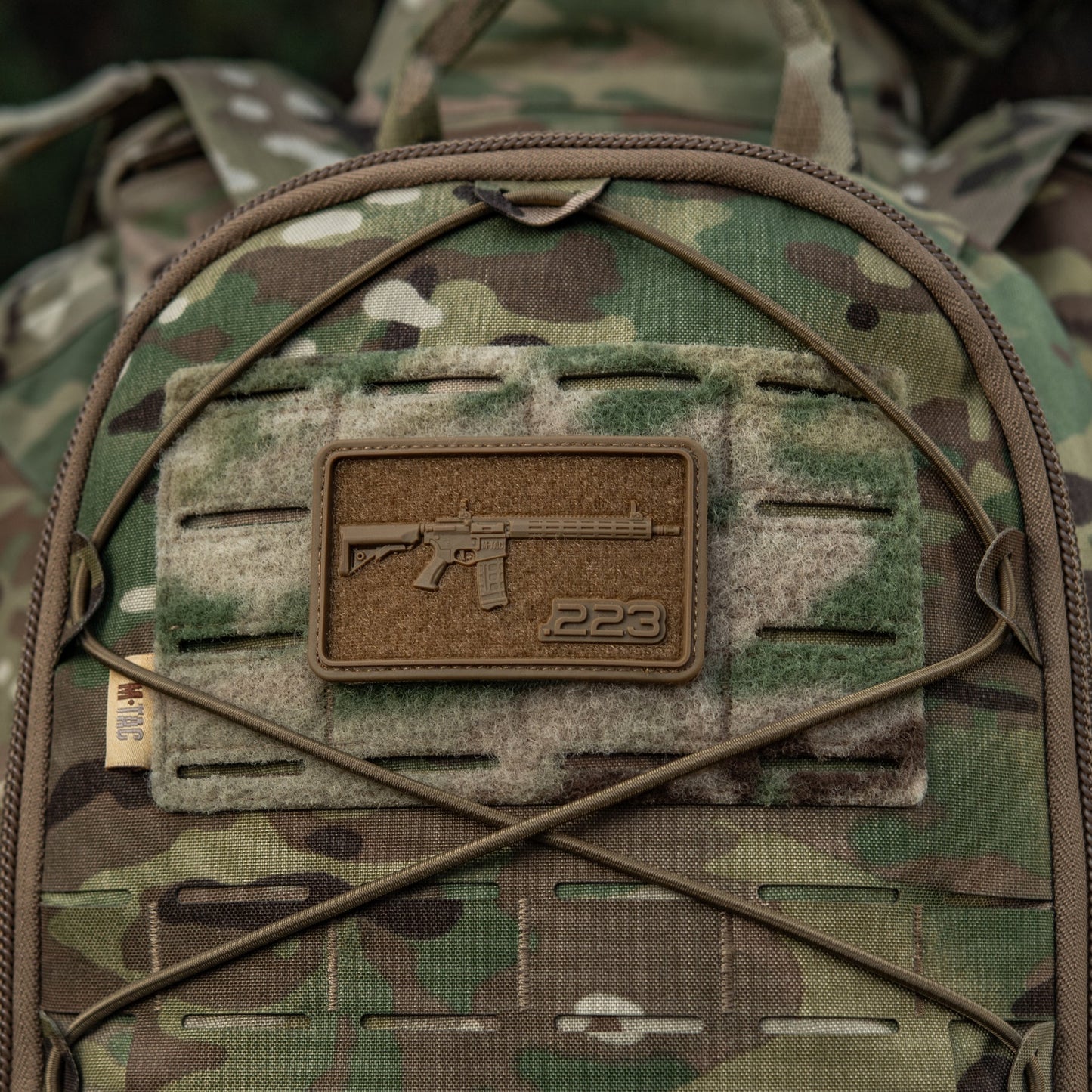 AR-15 223 PVC Morale Patch | M-Tac Tactical Patch