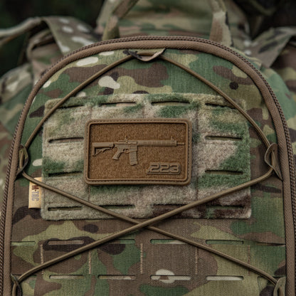 AR-15 223 PVC Morale Patch | M-Tac Tactical Patch
