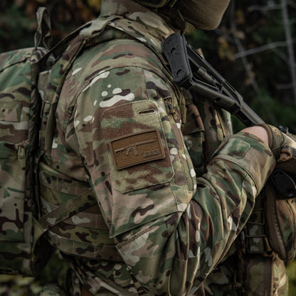 AR-15 223 PVC Morale Patch | M-Tac Tactical Patch
