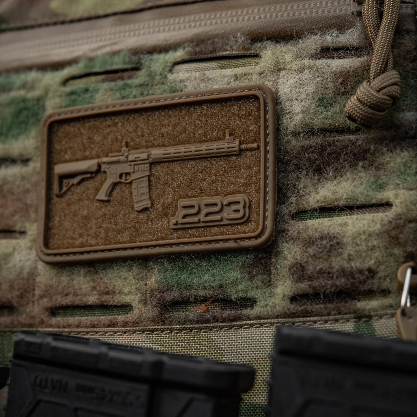 AR-15 223 PVC Morale Patch | M-Tac Tactical Patch