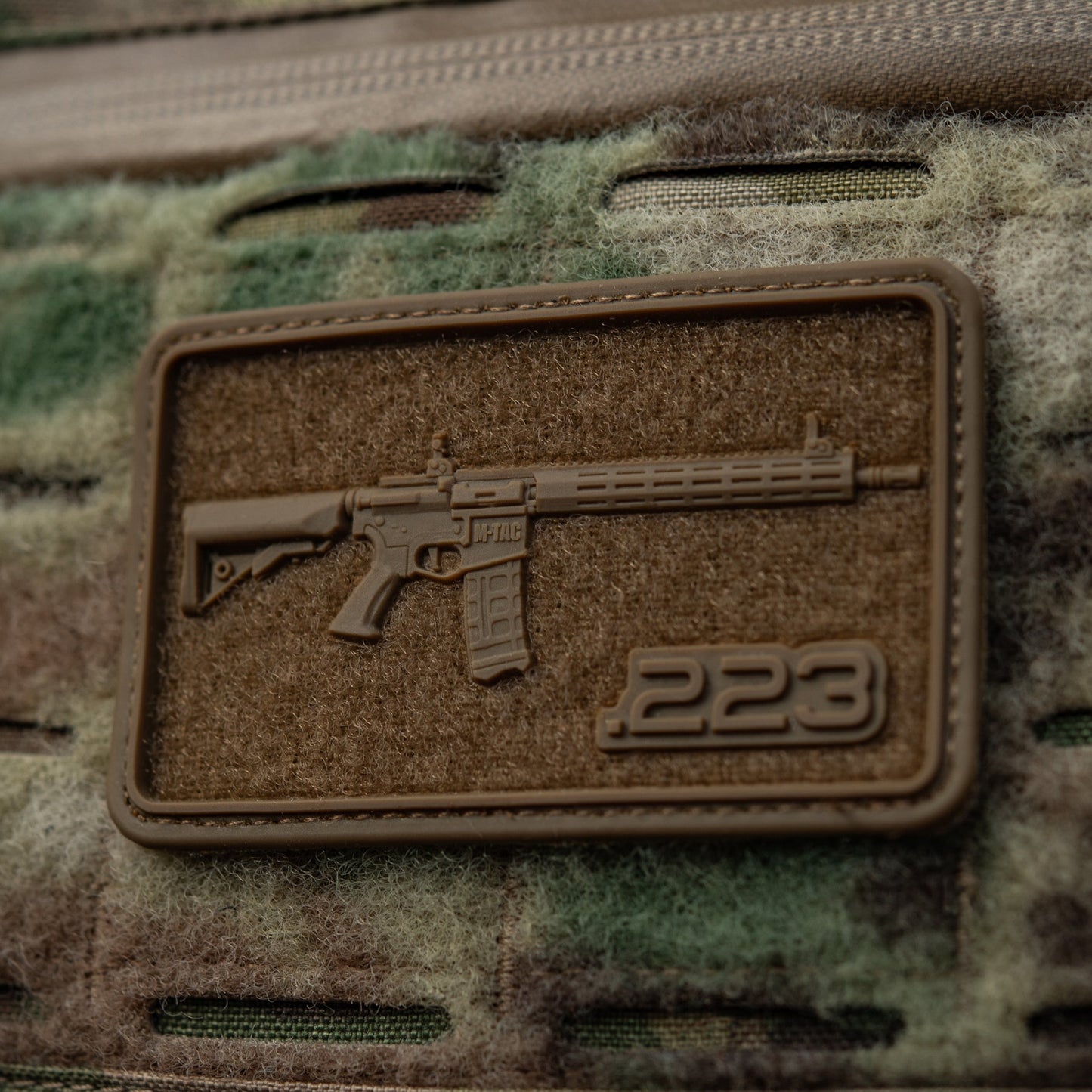 AR-15 223 PVC Morale Patch | M-Tac Tactical Patch