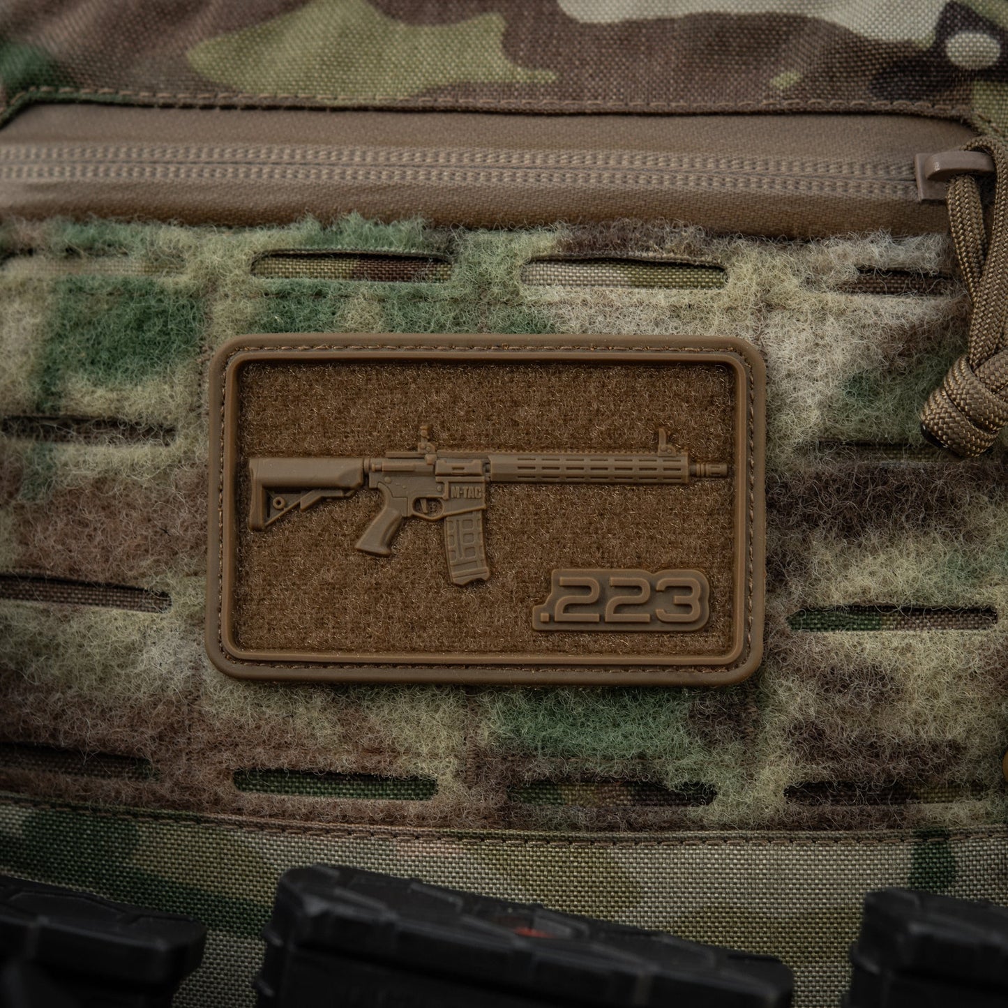 AR-15 223 PVC Morale Patch | M-Tac Tactical Patch