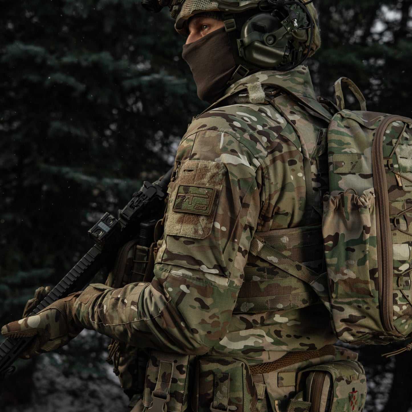 AR-15 223 PVC Morale Patch | M-Tac Tactical Patch