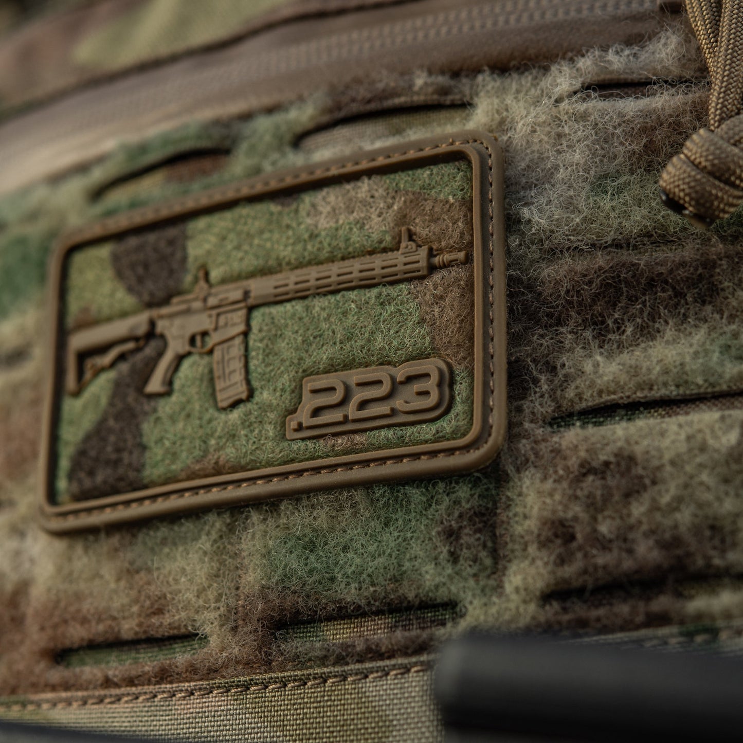 AR-15 223 PVC Morale Patch | M-Tac Tactical Patch