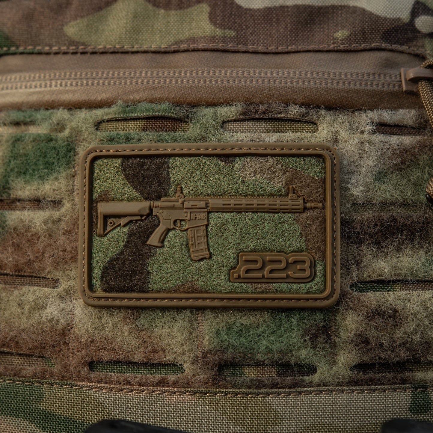 AR-15 223 PVC Morale Patch | M-Tac Tactical Patch