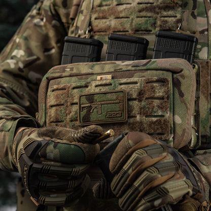 AR-15 223 PVC Morale Patch | M-Tac Tactical Patch