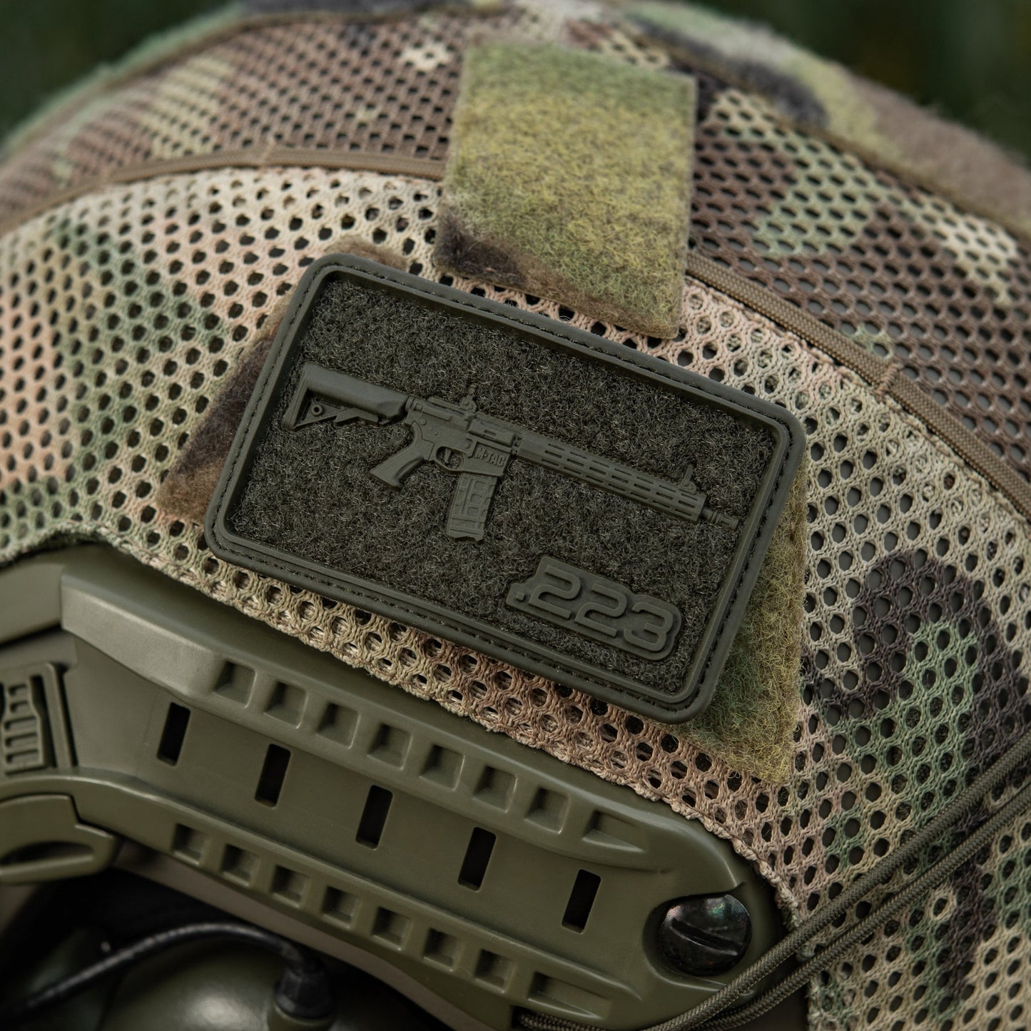 AR-15 223 PVC Morale Patch | M-Tac Tactical Patch