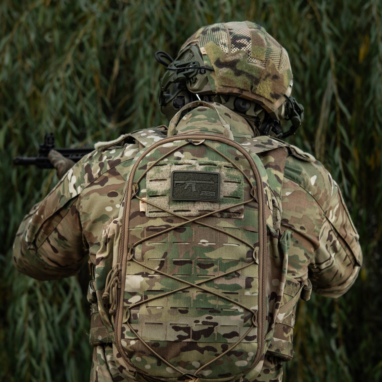 AR-15 223 PVC Morale Patch | M-Tac Tactical Patch
