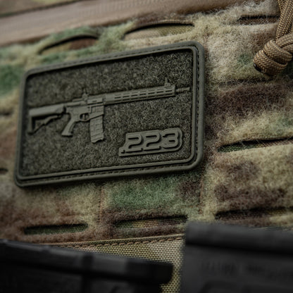 AR-15 223 PVC Morale Patch | M-Tac Tactical Patch