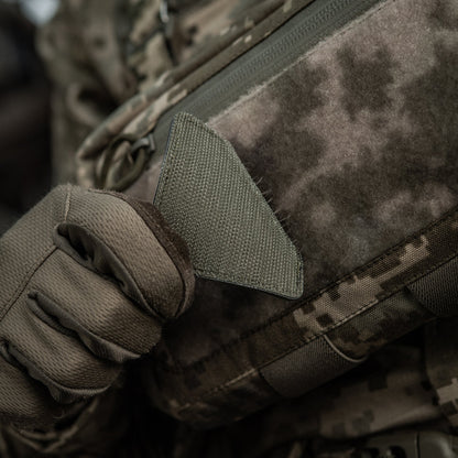 Warning Drones Zone PVC Morale Patch – M-Tac Tactical Hook & Loop Drone Operator Patch for Backpack, Plate Carrier & Range Bag