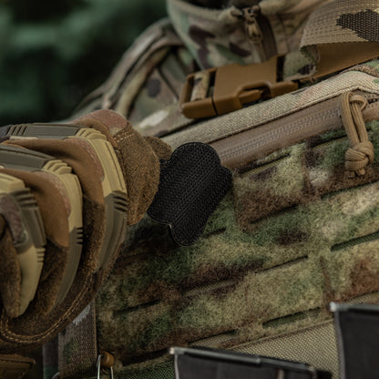 Lucky Skull Shamrock PVC Morale Patch – M-Tac Tactical Hook & Loop Clover Patch for Backpack, Plate Carrier & EDC Gear