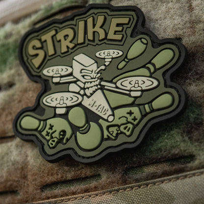 Strike FPV Drone PVC Morale Patch – M-Tac Tactical Hook & Loop UAV Patch for Backpack, Plate Carrier & Range Bag