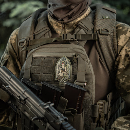 Valkyrie Warrior PVC Morale Patch – M-Tac Tactical Hook & Loop Viking Angel Patch for Backpack, Plate Carrier & Range Bag