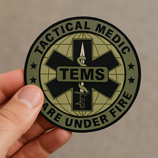 TEMS Tactical Medic Vinyl Sticker