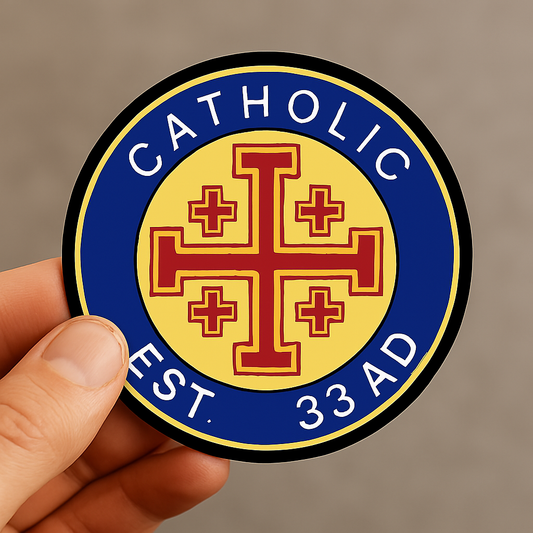 Catholic Seal Vinyl Sticker