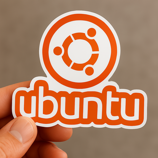 Linux Ubuntu Vinyl Sticker