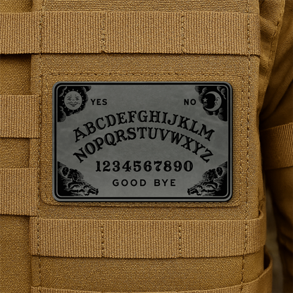 Ouija Board Funny Synthetic Morale Patch | Made in USA | Multiple Color Options