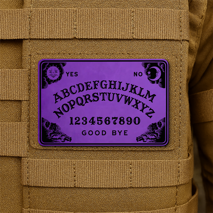 Ouija Board Funny Synthetic Morale Patch | Made in USA | Multiple Color Options