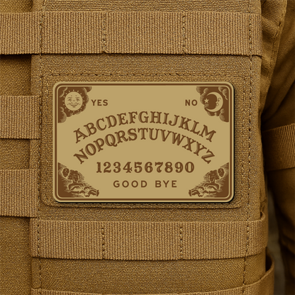 Ouija Board Funny Synthetic Morale Patch | Made in USA | Multiple Color Options