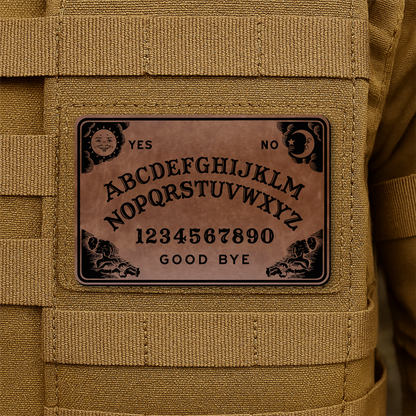 Ouija Board Funny Synthetic Morale Patch | Made in USA | Multiple Color Options