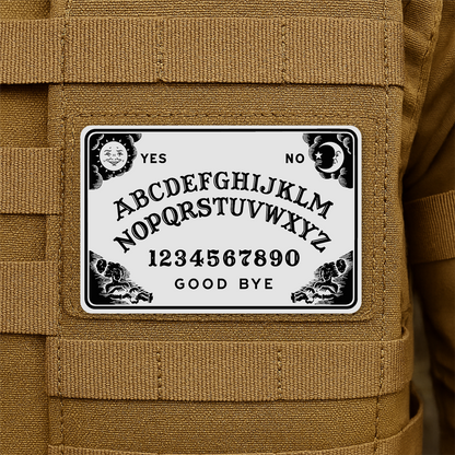 Ouija Board Funny Synthetic Morale Patch | Made in USA | Multiple Color Options