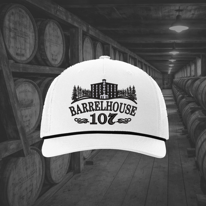 Barrelhouse 107 Embroidered Caps, Multiple Hat Color Options