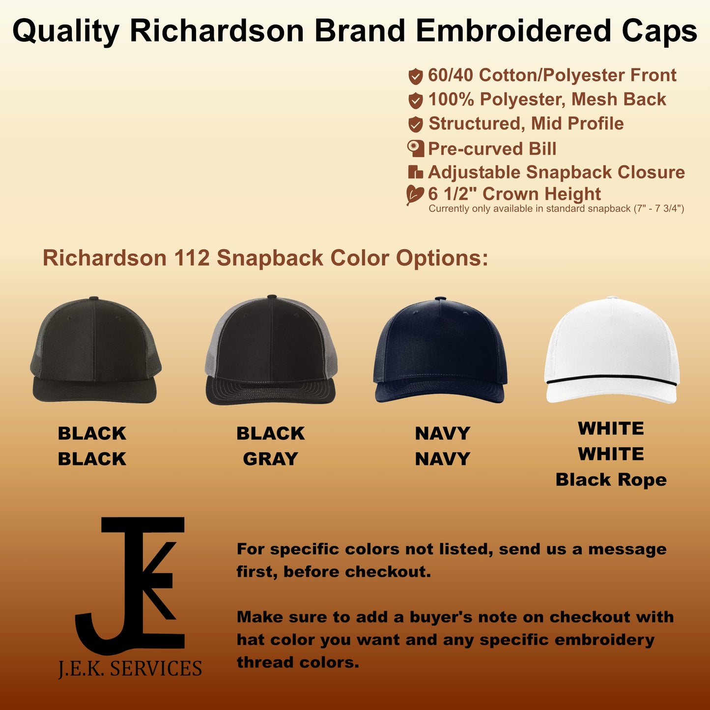 Tennessee Fishing Embroidered Snapback & Flexfit Caps