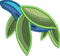 Sea Turtle Embroidery Design File – Coastal Ocean Machine Embroidery Pattern Download