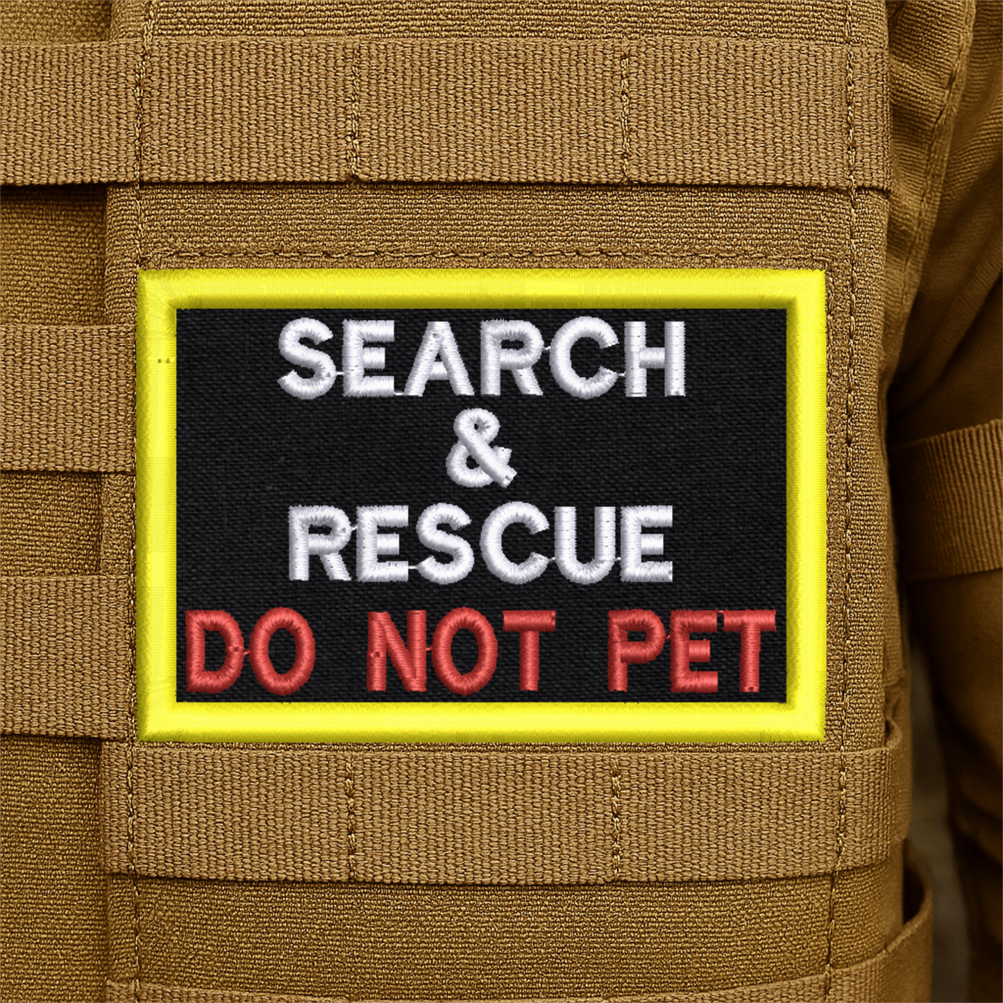 Search & Rescue Dog Embroidered Patch