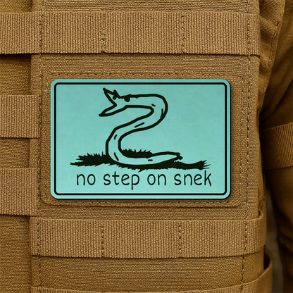 No Step On Snek Morale Patch 2"x3" Hook & Loop | Made in USA