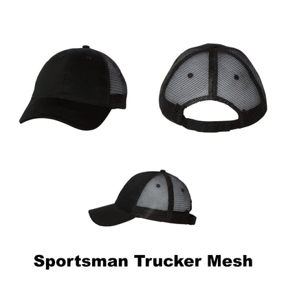 Duck Hunter Flying Mallard Embroidered Cap