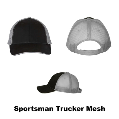 Duck Hunter Flying Mallard Embroidered Cap