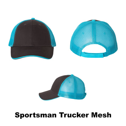 Duck Hunter Flying Mallard Embroidered Cap