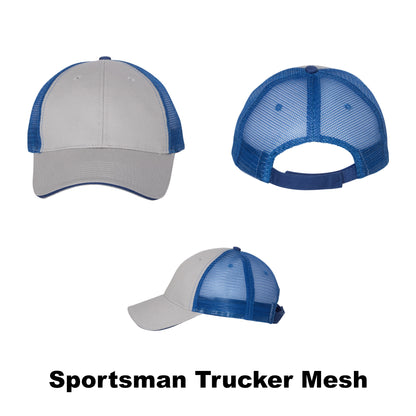 Duck Hunter Flying Mallard Embroidered Cap