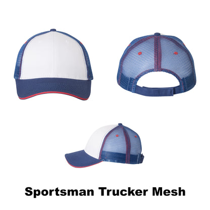 Duck Hunter Flying Mallard Embroidered Cap