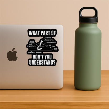 Welder Fabricator Funny Sticker