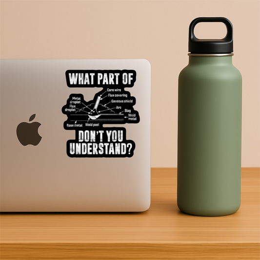 Welder Fabricator Funny Sticker