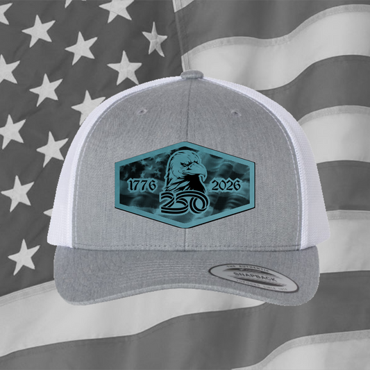America 250th Birthday Hat Patch Engraving Digital File Download
