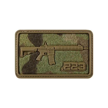 AR-15 223 PVC Morale Patch | M-Tac Tactical Patch