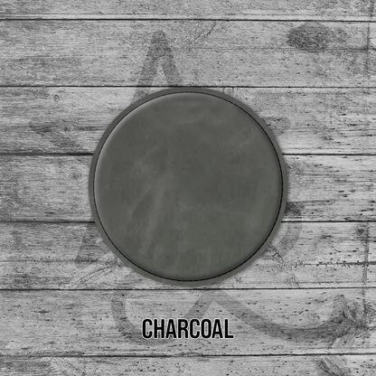 Coasters (6pk of 4" Circle): Heritage Collection Premium Leatherette®