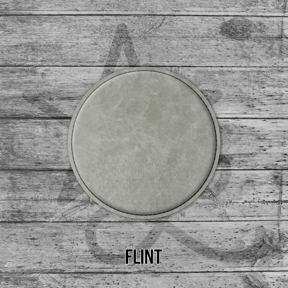 Coasters (6pk of 4" Circle): Heritage Collection Premium Leatherette®
