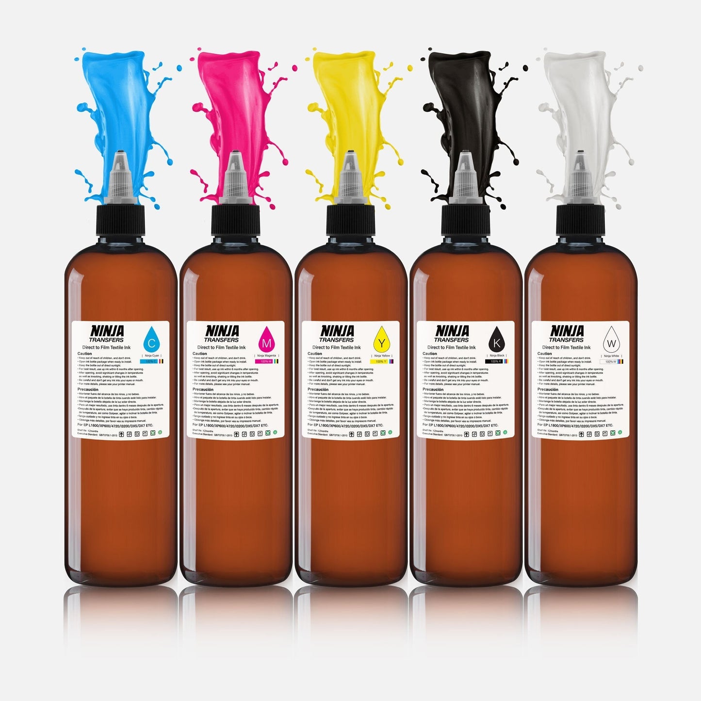 DTF Consumables Test Kit for Direct-to-Film Graphics Printing