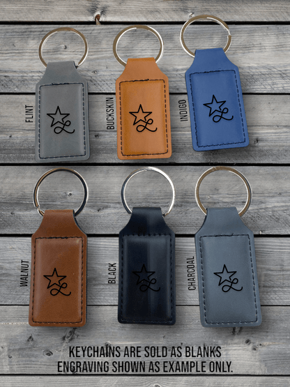 Keychains: Premium Leatherette® (10pk)