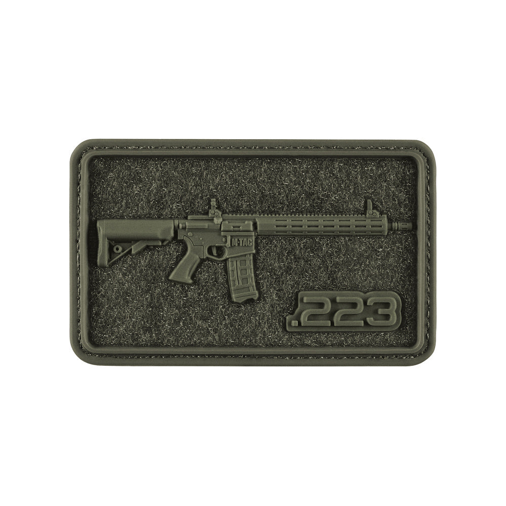 AR-15 223 PVC Morale Patch | M-Tac Tactical Patch