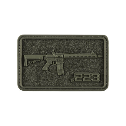 AR-15 223 PVC Morale Patch | M-Tac Tactical Patch