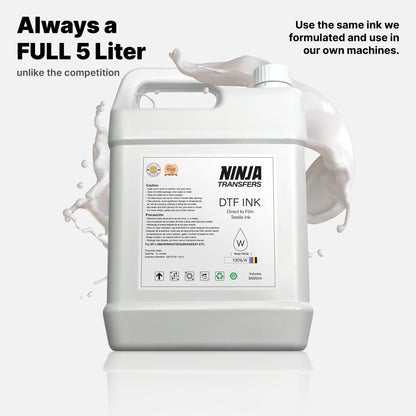 Premium DTF Ink Color Set for Direct-to-Film Graphics Printing