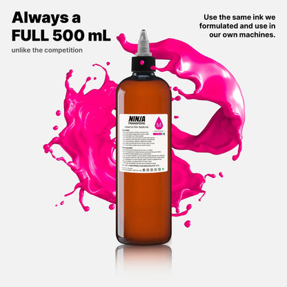 Premium DTF Magenta Ink for Direct-to-Film Graphics Printing