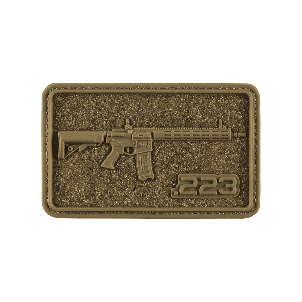 AR-15 223 PVC Morale Patch | M-Tac Tactical Patch