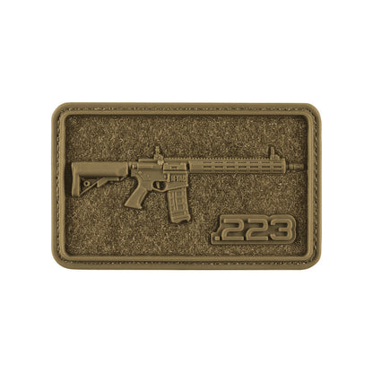 AR-15 223 PVC Morale Patch | M-Tac Tactical Patch